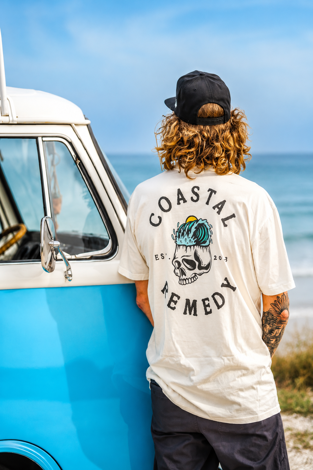 Ocean Minded Natural Tee