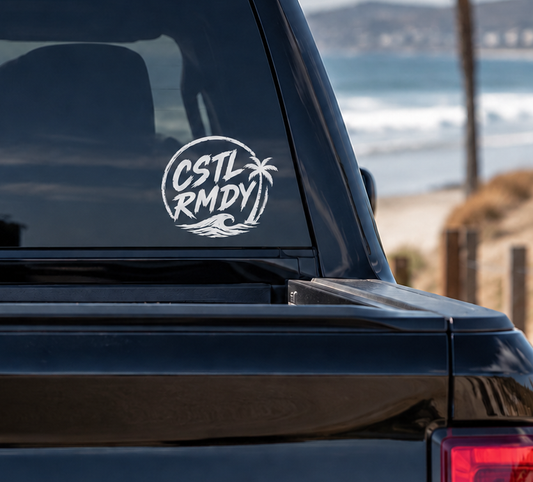 CSTL RMDY Logo Sticker 5"